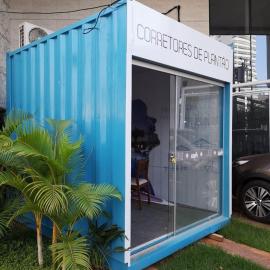 Stand de Vendas - Goiás Containers - LP Locação