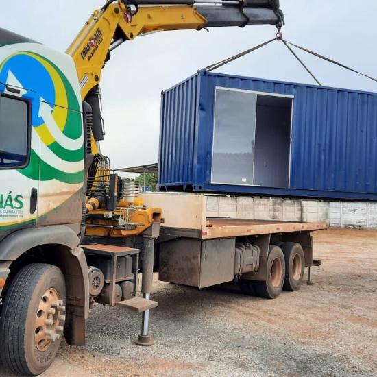 Sobre a Goiás Containers & Guindastes - Goiás Containers - LP Locação